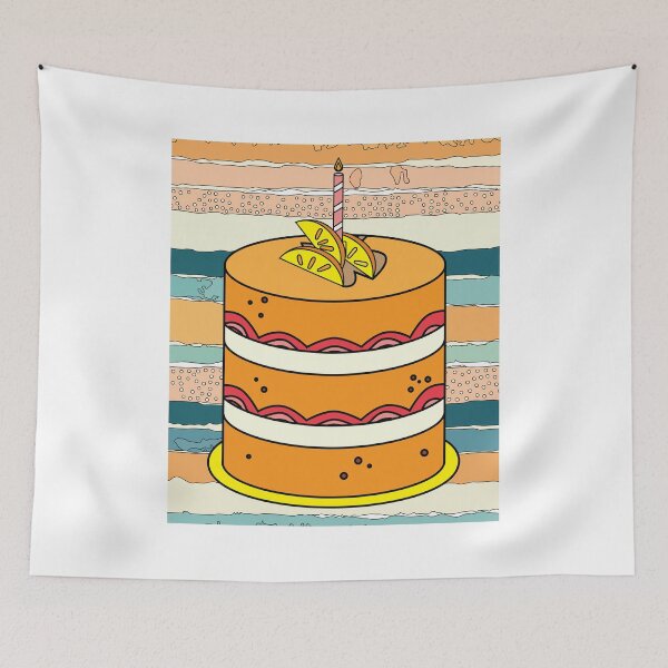 Item preview, Retro Cake Tart designed and sold by flofin.