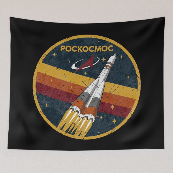 Item preview, Роскосмос - Vintage Emblem designed and sold by arthook.