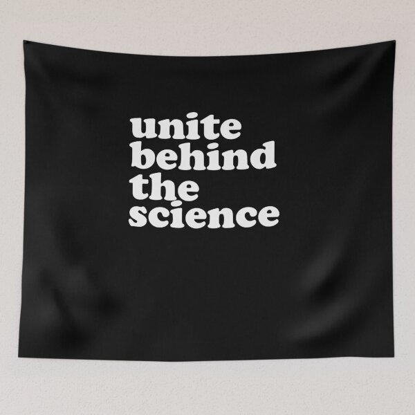 Item preview,  Unite Behind The Science Love Environment Quote designed and sold by AritraSur.