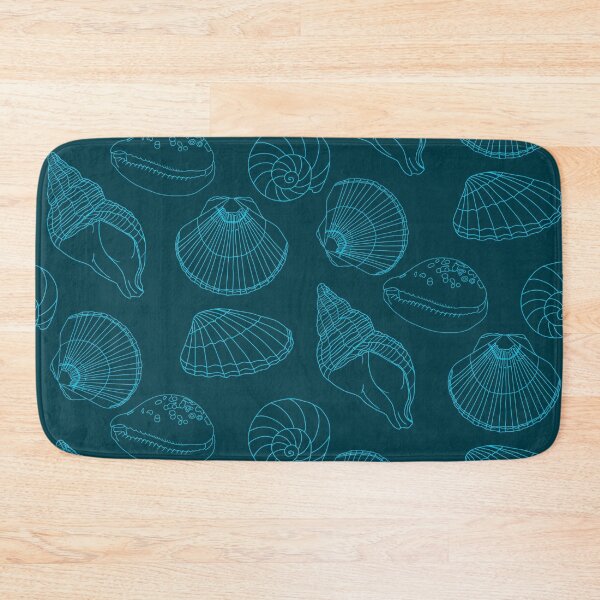 Item preview, Turquoise Shells  designed and sold by Quick Brown Fox Canada.