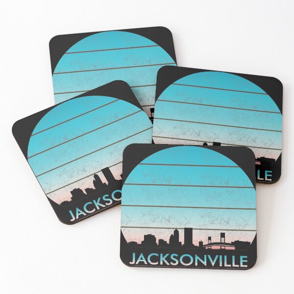 Item preview,  JACKSONVILLE sunset design, silhouette design, sunset design, atlanta skyline designed and sold by greatatlas.