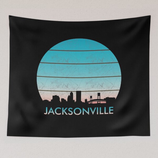 Item preview,  JACKSONVILLE sunset design, silhouette design, sunset design, atlanta skyline designed and sold by greatatlas.