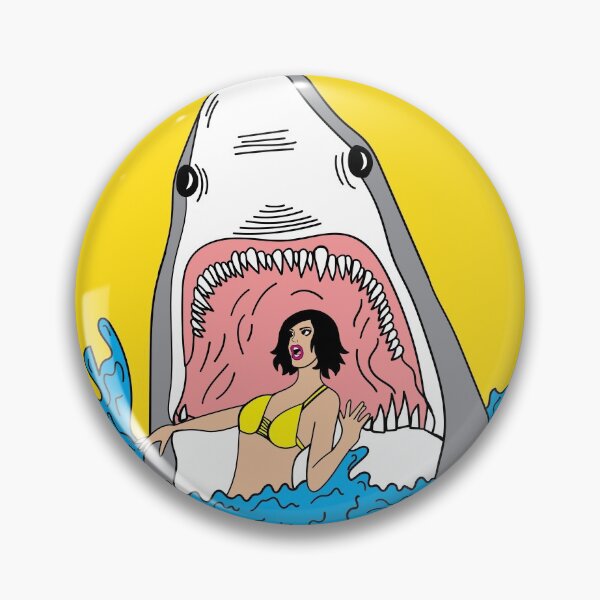Item preview, Retro Vintage Shark Fish Nature designed and sold by flofin.