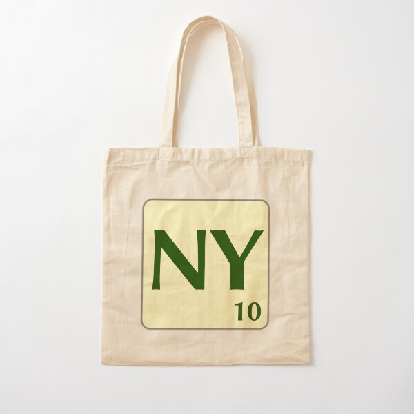 Ficha de Scrabble NY de 10 puntos Bolsa de algodón