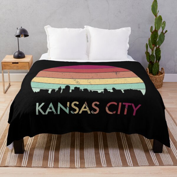 Item preview, KANSAS vintage design, silhouette design, sunset design, atlanta skyline designed and sold by greatatlas.