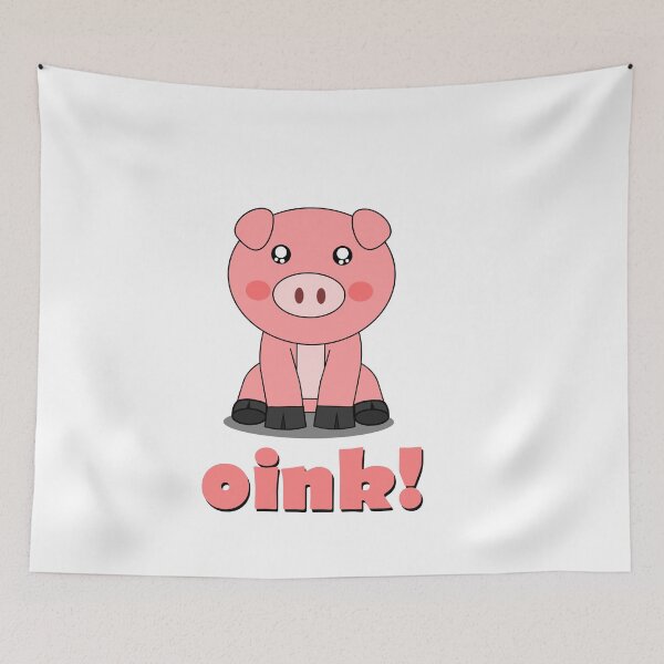 Aperçu de l'œuvre CHIBI PIG | PIG | créée et vendue par NATUREZONE.