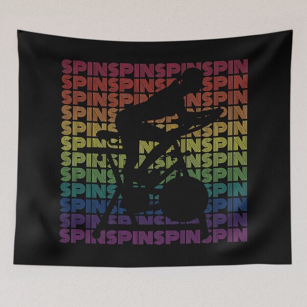 Item preview, Spin Exercise Keep Fit (Girl) designed and sold by STUDIO-72.