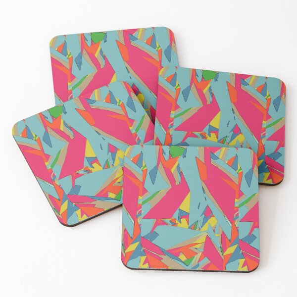 Item preview, Cool shapes  multicolor pop art geometric shape  wall art expressionalism minimalist  minimalism art designed and sold by SILVERAPPLE.