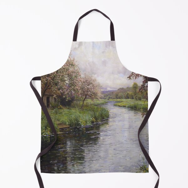 Item preview, Dianes Cottage - Louis Aston Knight Riverside Cottage Artwork designed and sold by molamode.