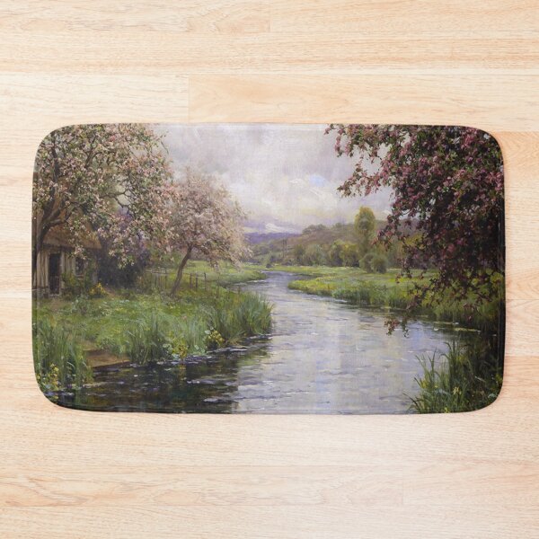 Item preview, Dianes Cottage - Louis Aston Knight Riverside Cottage Artwork designed and sold by molamode.