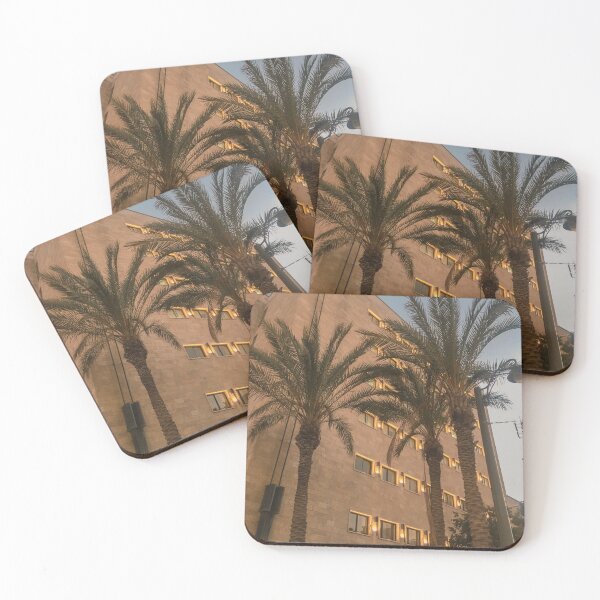 Item preview, Warm Palm Trees in the City designed and sold by thegraypocket.