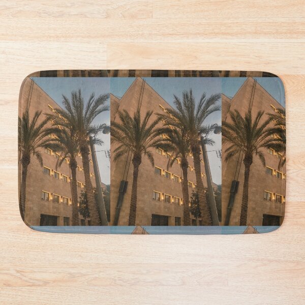 Item preview, Warm Palm Trees in the City designed and sold by thegraypocket.