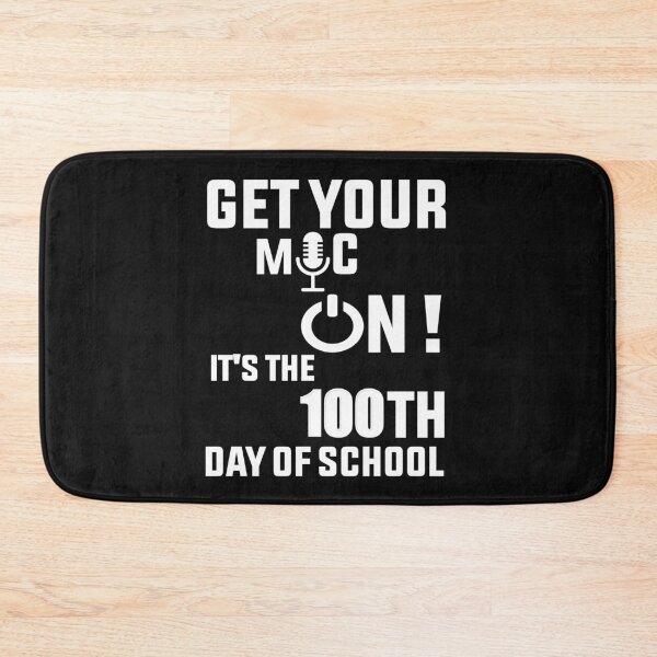 Item preview, Get Your Mic On It's The 100th Day of School designed and sold by BousboulaStorie.
