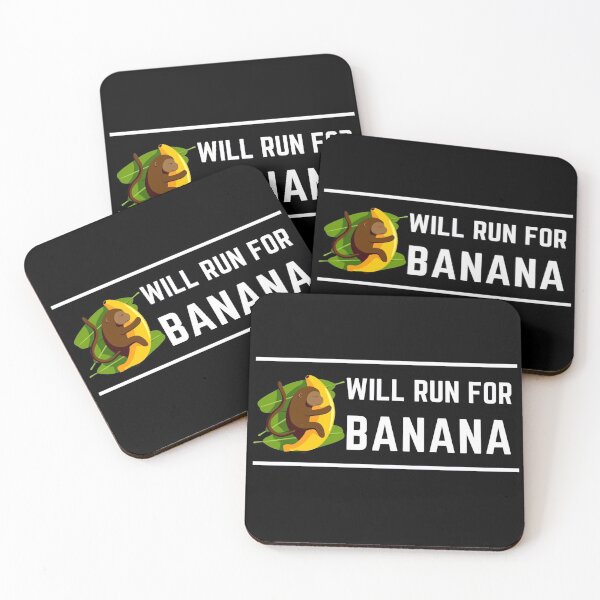 Item preview, WILL RUN FOR BANANA designed and sold by Damitparasayo.