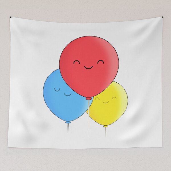 Item preview, cute balloons designed and sold by BaconPancakes21.