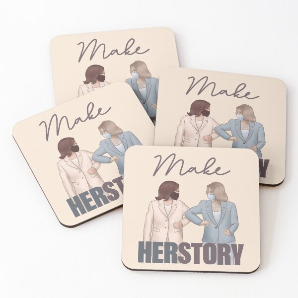 Item preview, Kamala Harris Nancy Pelosi Make HerStory Feminist designed and sold by BSPDesign.