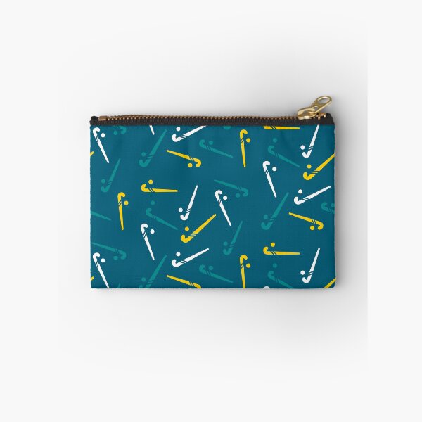 Item preview, Hockey stick turquoise and yellow designed and sold by hookfreaks.