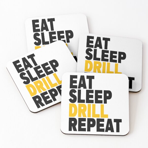 Item preview, Eat. Sleep. Drill. Repeat. Driller Design designed and sold by Teebubbleuk.