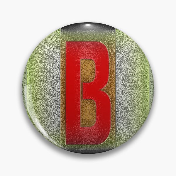 Item preview, Versal B chrome designed and sold by leobrix.