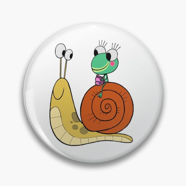 Item preview, Little frog and snail designed and sold by Shoppy2.