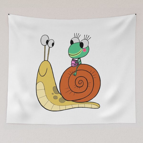 Item preview, Little frog and snail designed and sold by Shoppy2.