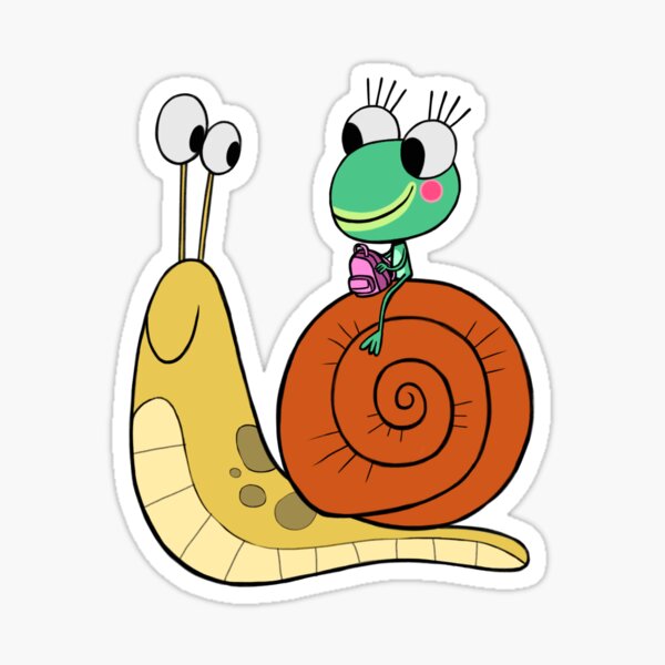 Item preview, Little frog and snail designed and sold by Shoppy2.