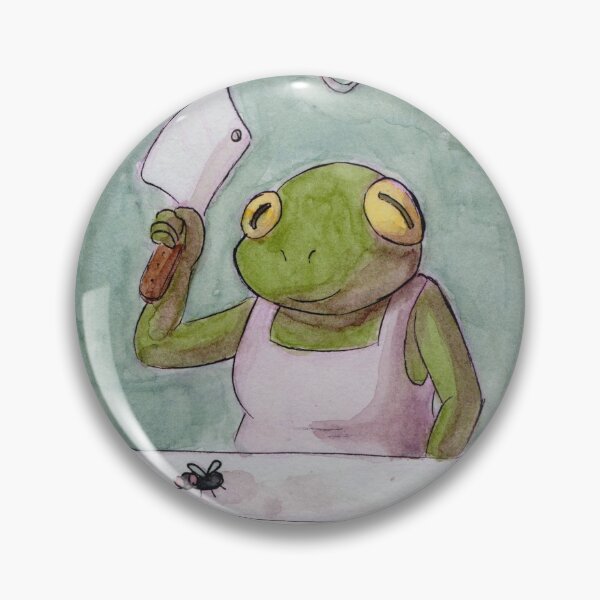 Artikelvorschau, Metzgerfrosch entworfen und verkauft von alinarts.