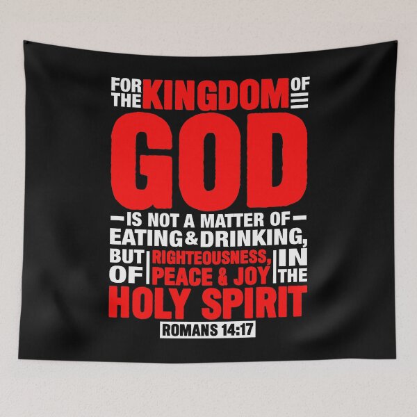 Item preview, Romans 14:17 designed and sold by plushism.