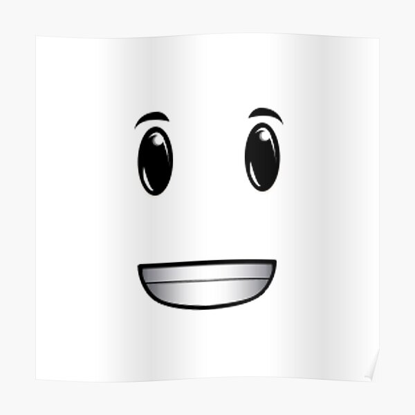 Roblox Smile Wall Art Redbubble - winning smile roblox toy