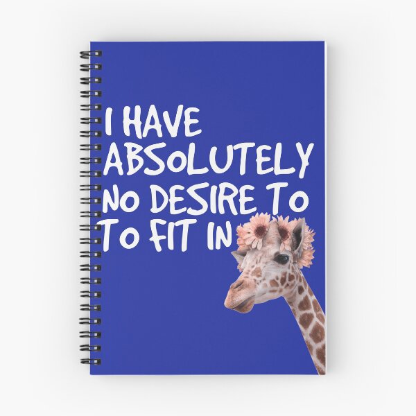 Item preview,  I Have Absolutely No Desire To Fit In Giraffe Funny Introvert Gift designed and sold by DanVsPOD.