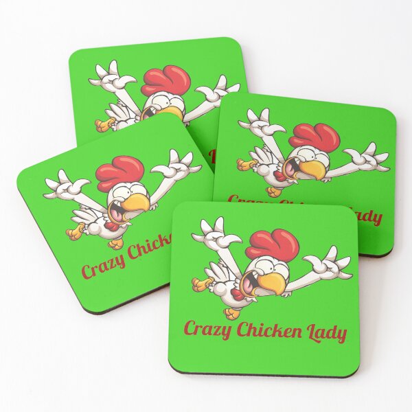 Item preview, Crazy Chicken Lady designed and sold by Kidadart.