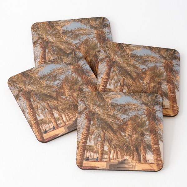 Item preview, Warm Golden Palm Trees designed and sold by thegraypocket.