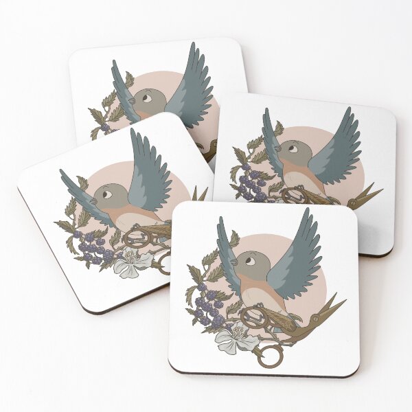 Item preview, Beatrice the bluebird on the way home designed and sold by runcatrun.