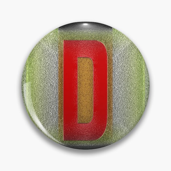 Item preview, Versal D chrome designed and sold by leobrix.