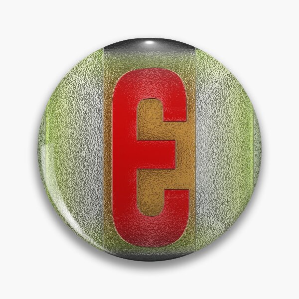 Item preview, Versal E chrome designed and sold by leobrix.