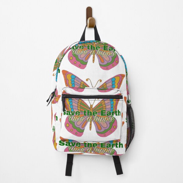Item preview, Save the earth butterfly designed and sold by goodvibstickers.