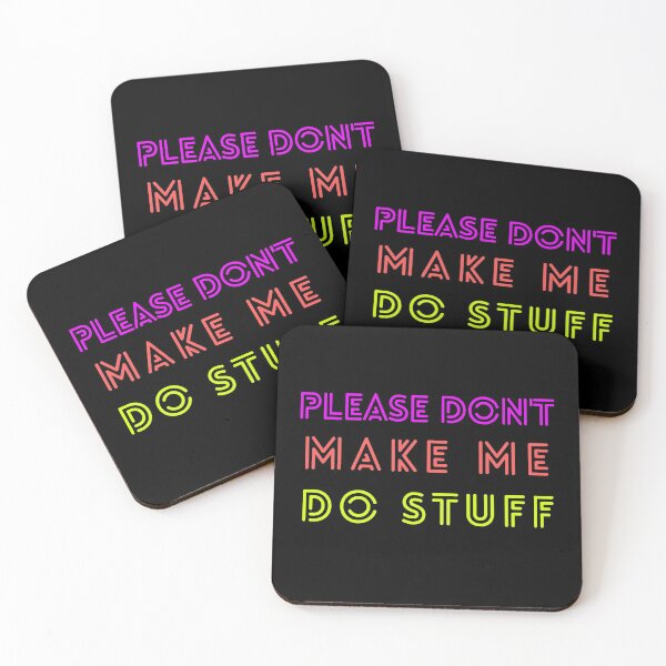 Item preview, Narcolepsy Awareness Invisible Disability Humour Please Don't Make Me Do Stuff designed and sold by VanVleckDesigns.