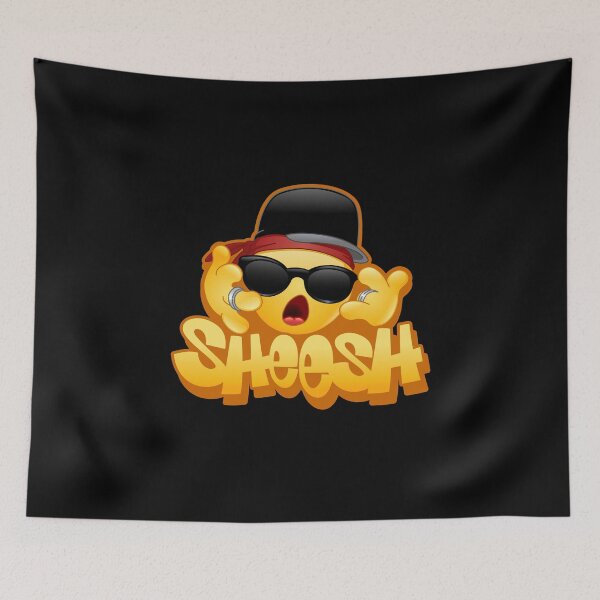 Item preview, Sheesh Trending Viral Meme, Rap Culture, Rapper Emoticon designed and sold by Maria Garcia.
