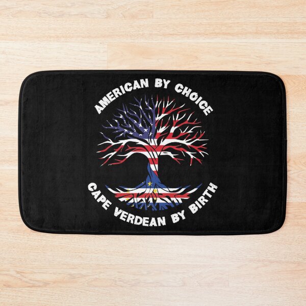 Item preview, Cape Verdean By Birth American By Choice, Half Cape Verdean Half American Flag, Cape Verdean Roots Tree designed and sold by ArtsyloShop.
