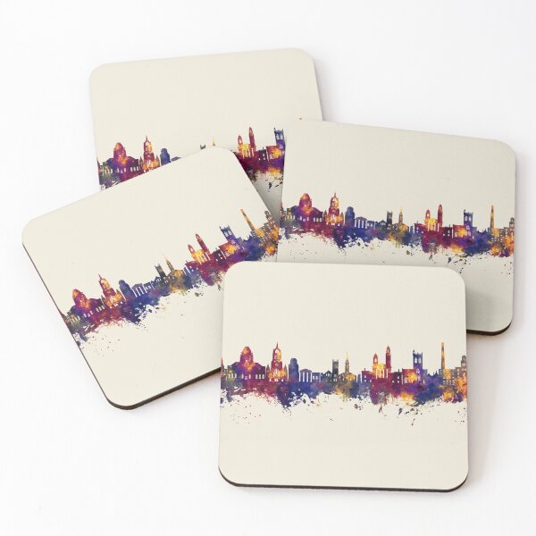 Aperçu de l'œuvre Paisley Scotland Skyline créée et vendue par ArtPrints.
