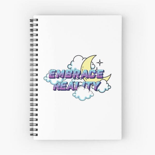 Item preview, Embrace reality, moon and clouds  designed and sold by Yellowsprint.