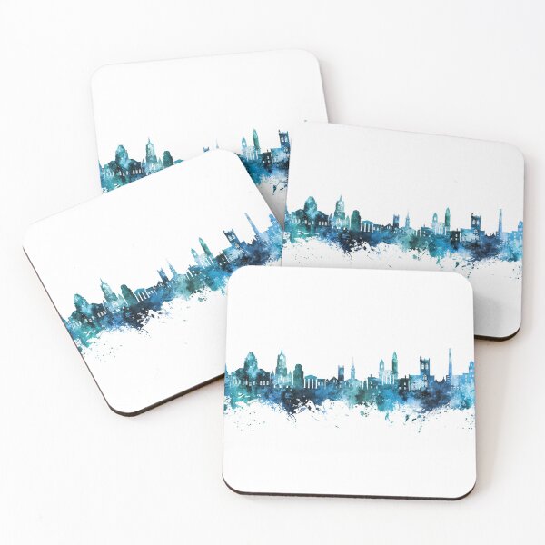 Aperçu de l'œuvre Paisley Scotland Skyline créée et vendue par ArtPrints.