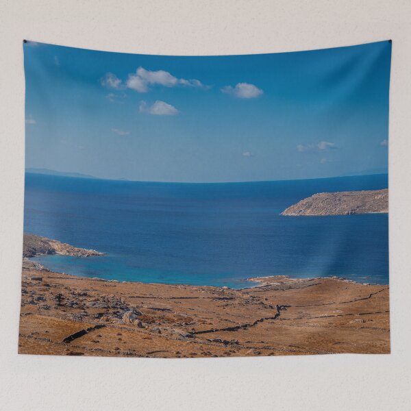 Item preview, Blue Mediterranean Seascape - Delos, Greece designed and sold by JarbasVisuals.