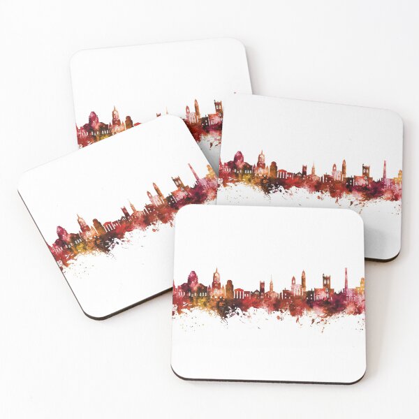 Aperçu de l'œuvre Paisley Scotland Skyline créée et vendue par ArtPrints.