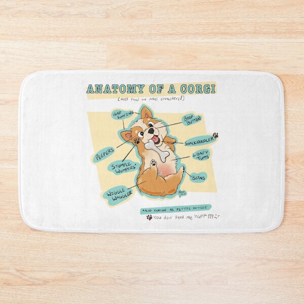 Item preview, Anatomy of a Corgi designed and sold by chromacaim.