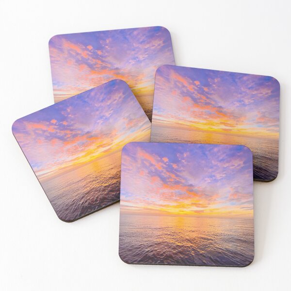 Item preview, Maldives Purple Tropical Ocean Sunset designed and sold by newburyboutique.
