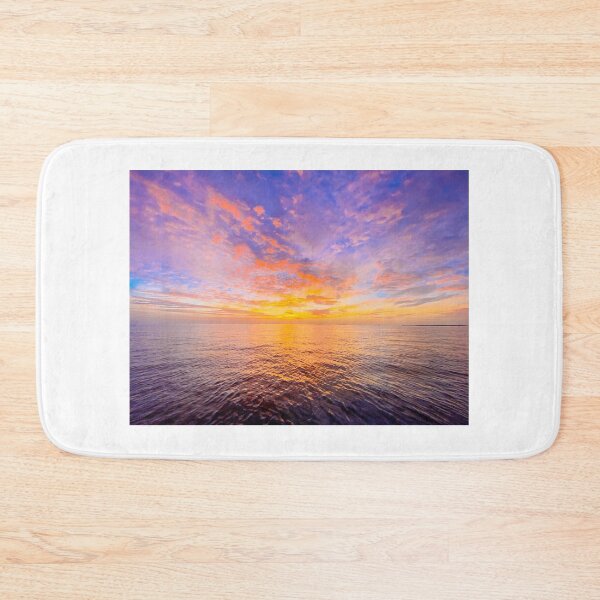 Item preview, Maldives Purple Tropical Ocean Sunset designed and sold by newburyboutique.