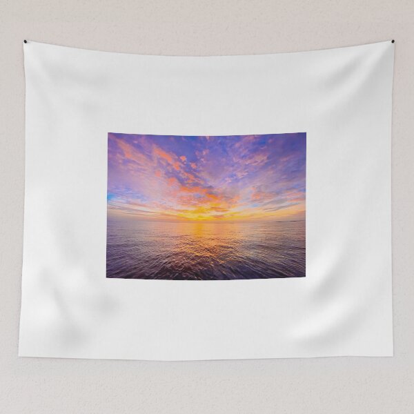 Item preview, Maldives Purple Tropical Ocean Sunset designed and sold by newburyboutique.