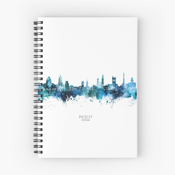 Item preview, Paisley Scotland Skyline designed and sold by ArtPrints.
