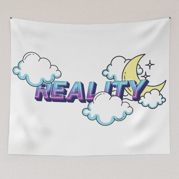 Item preview, Embrace reality, clouds and neons  designed and sold by Yellowsprint.